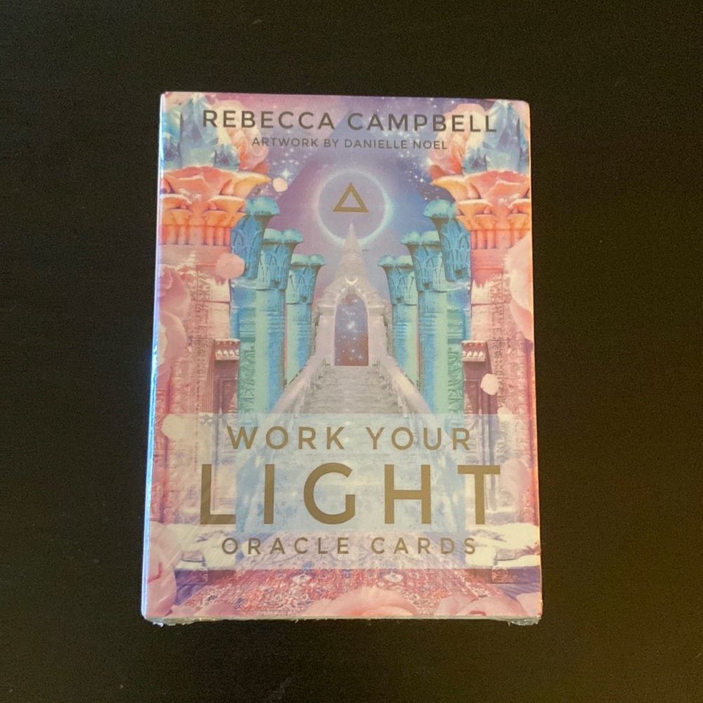 Rebecca Campbell Work Your Light Oracle Card NWT